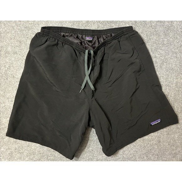 Patagonia Other - Patagonia Baggies Shorts Mens Large Black Mesh Lined Drawstring 6" Swim Run Hike